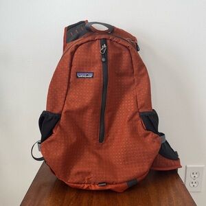 Patagonia Catalyst Backpack Pack Orange Ripstop Grid Bag Hiking